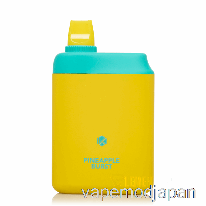 Vape Japan カドバー X Pk ブランド Pk5000 使い捨てパイナップルバースト